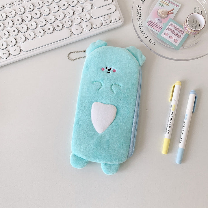 Cute Cactus-Designed Pencil Case