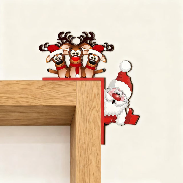 Festive Holiday Door Décor