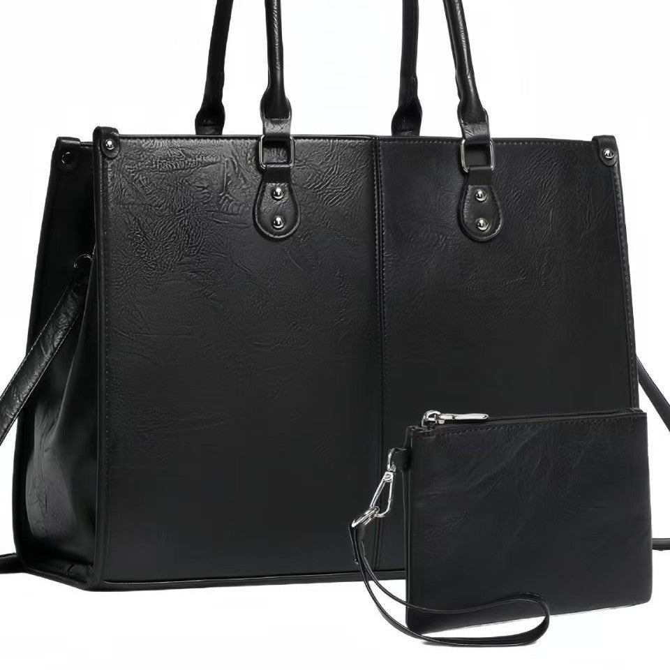 Elegant Handbag with Removable Card Holder Kalsten