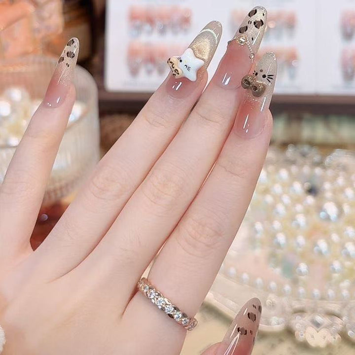 Artistic Themed Press-On Nails