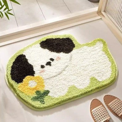 Camouflage Pattern Bath Mat