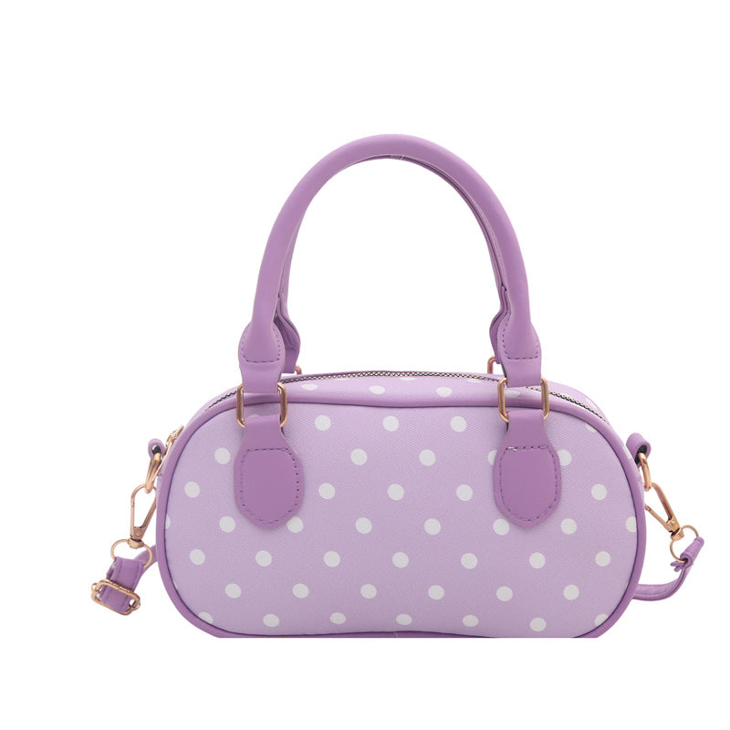 Polka Dot Mini Handheld Satchel