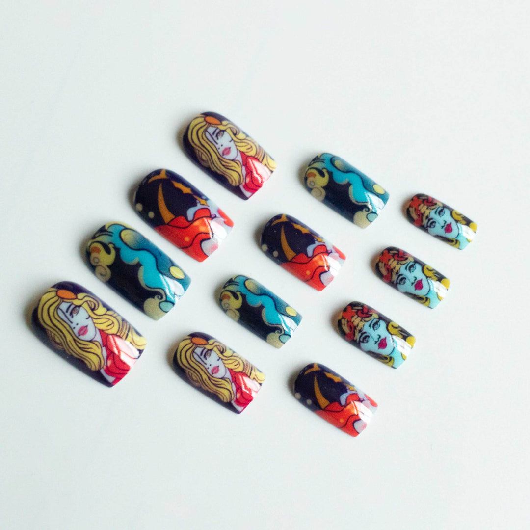 Artistic Character Nail Art Kit