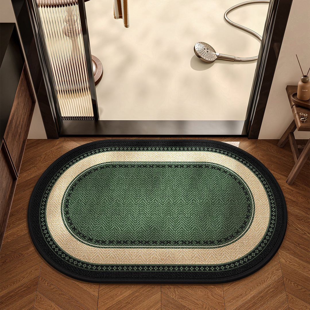 Elegant Textured Bath Mat