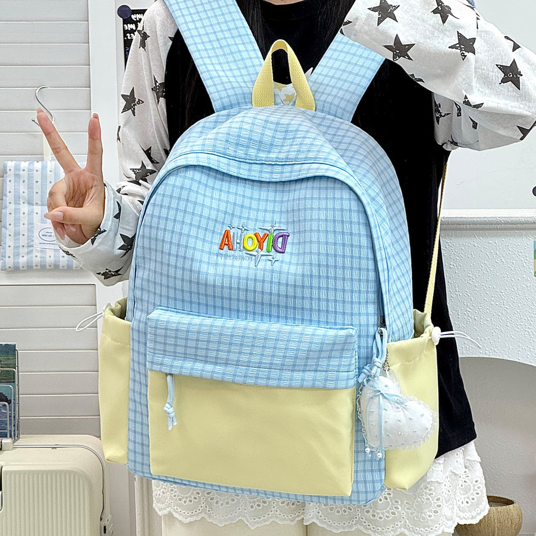 Playful Patterned Backpack Kalsten