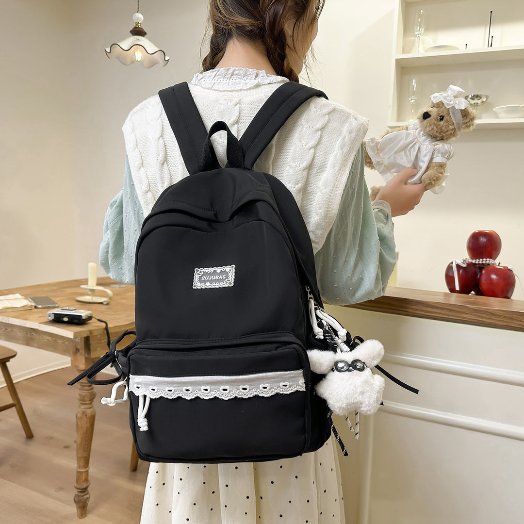 Stylish Compact Mini Backpack with Cute Accents Kalsten