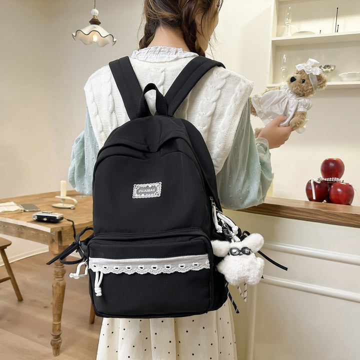 Stylish Compact Mini Backpack with Cute Accents Kalsten