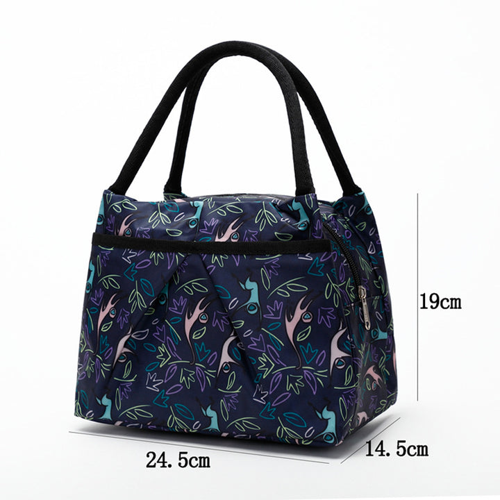 Floral Insulated Lunch Cooler Bag Kalsten