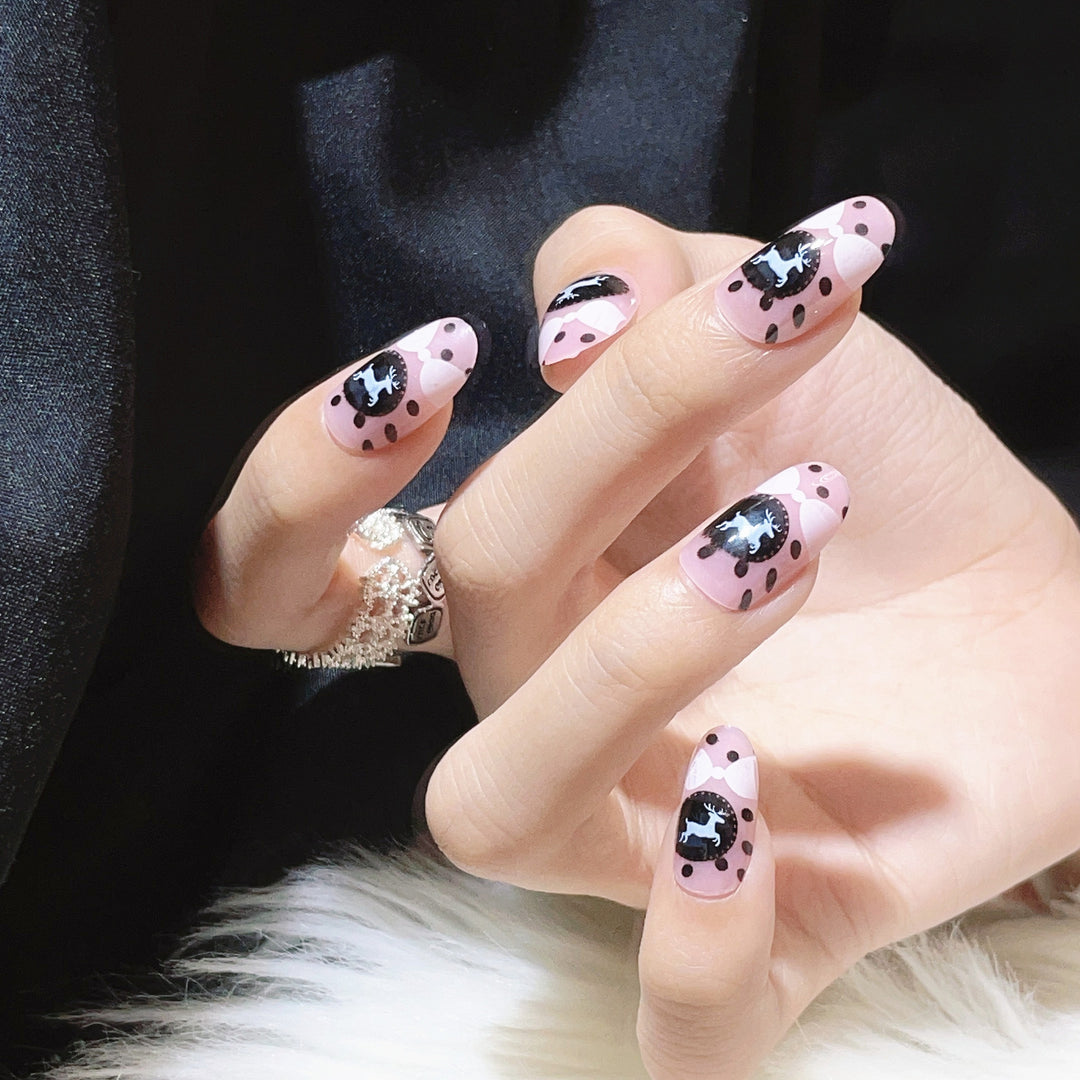 Fun Themed Press-On Nail Art Set