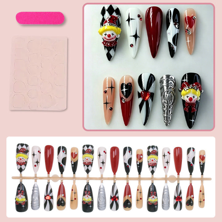 Art Nail Set with Creative Carnival Motifs Kalsten