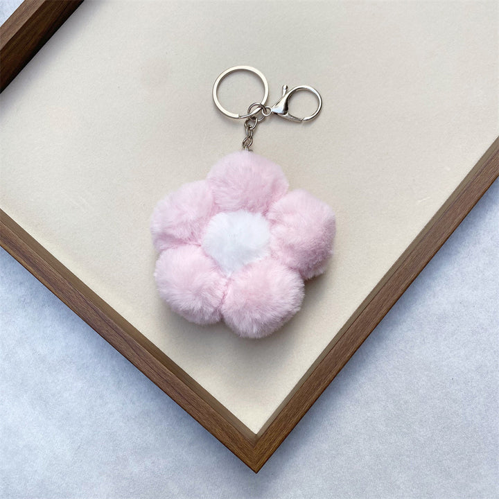 Floral Plush Keychain kalsten