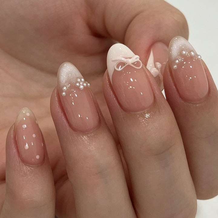 Elegant French Tip Nail Art Set Kalsten 1789915802