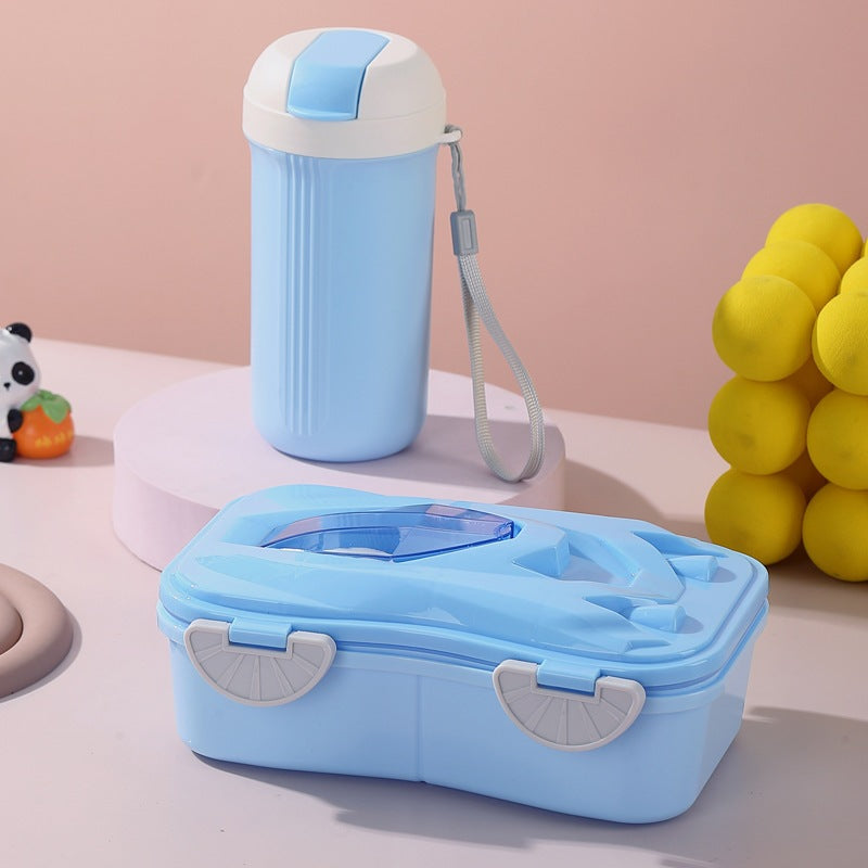 Stylish Insulated Water Bottle and Food Storage Box Set