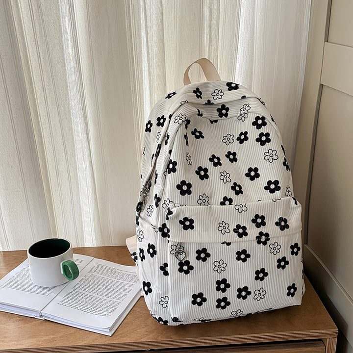 Floral Patterned Casual Backpack Kalsten