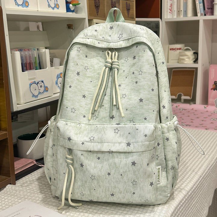 Star Printed Casual Backpack Kalsten