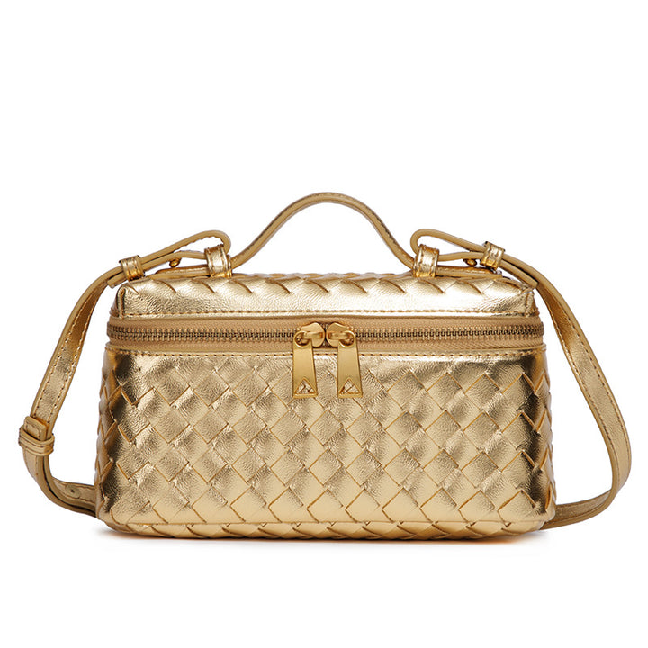 Luxury Woven Crossbody Handbag Kalsten