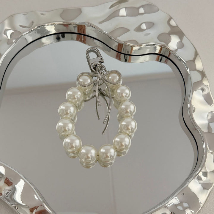 Elegant Beaded Charm Keychain Kalsten