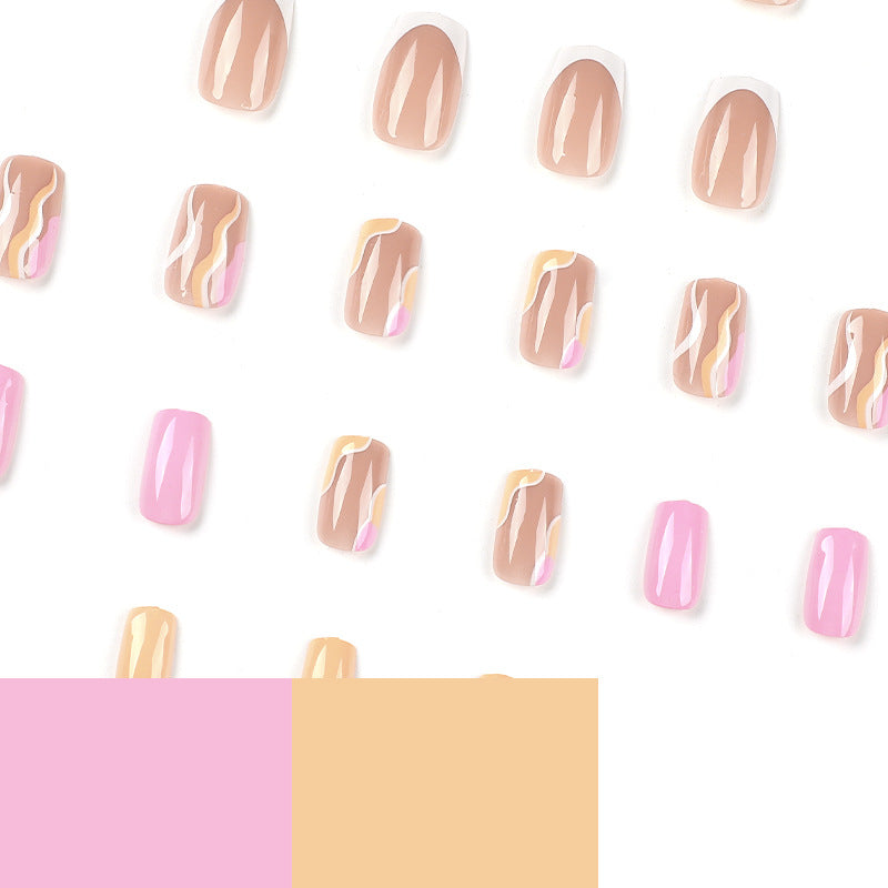 Artful nail art with modern gradients and creative designs Kalsten