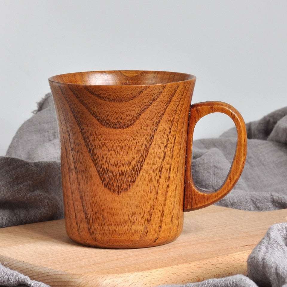 Wooden cup with spoon Kalsten