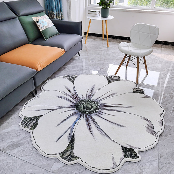 Floral-Shaped Area Rug Kalsten