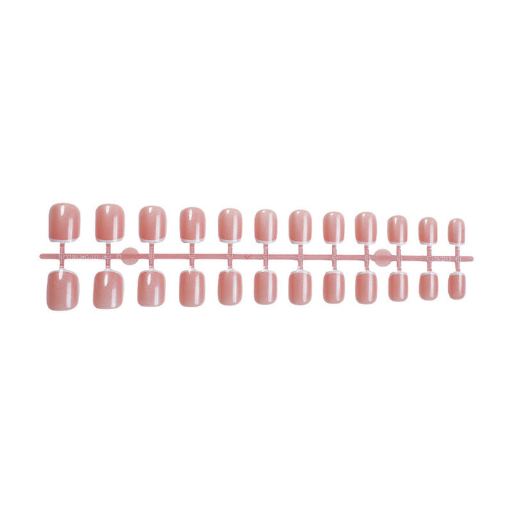Artificial nail set with delicate rose finish Kalsten