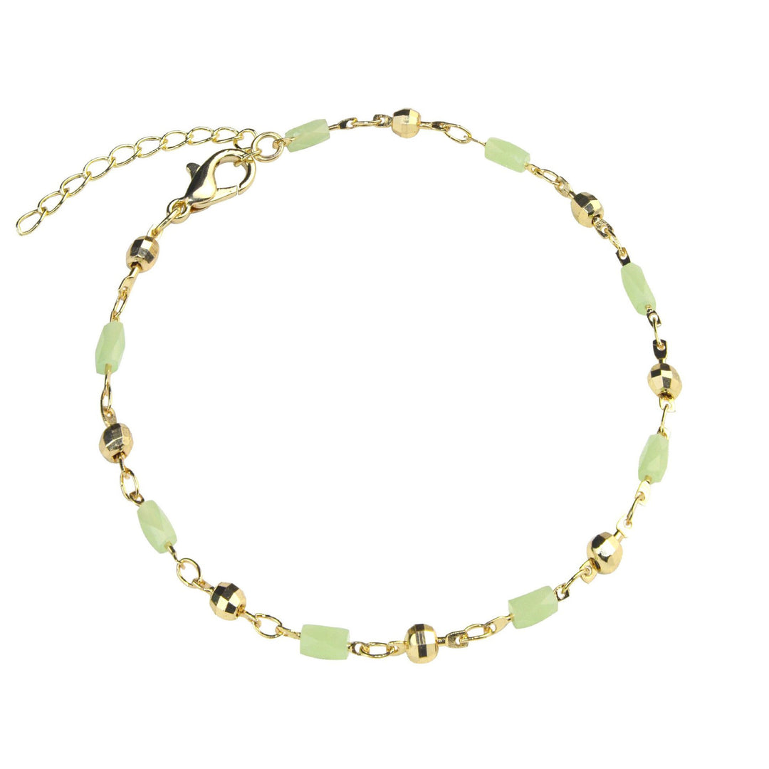 Beaded Charm Anklet Kalsten