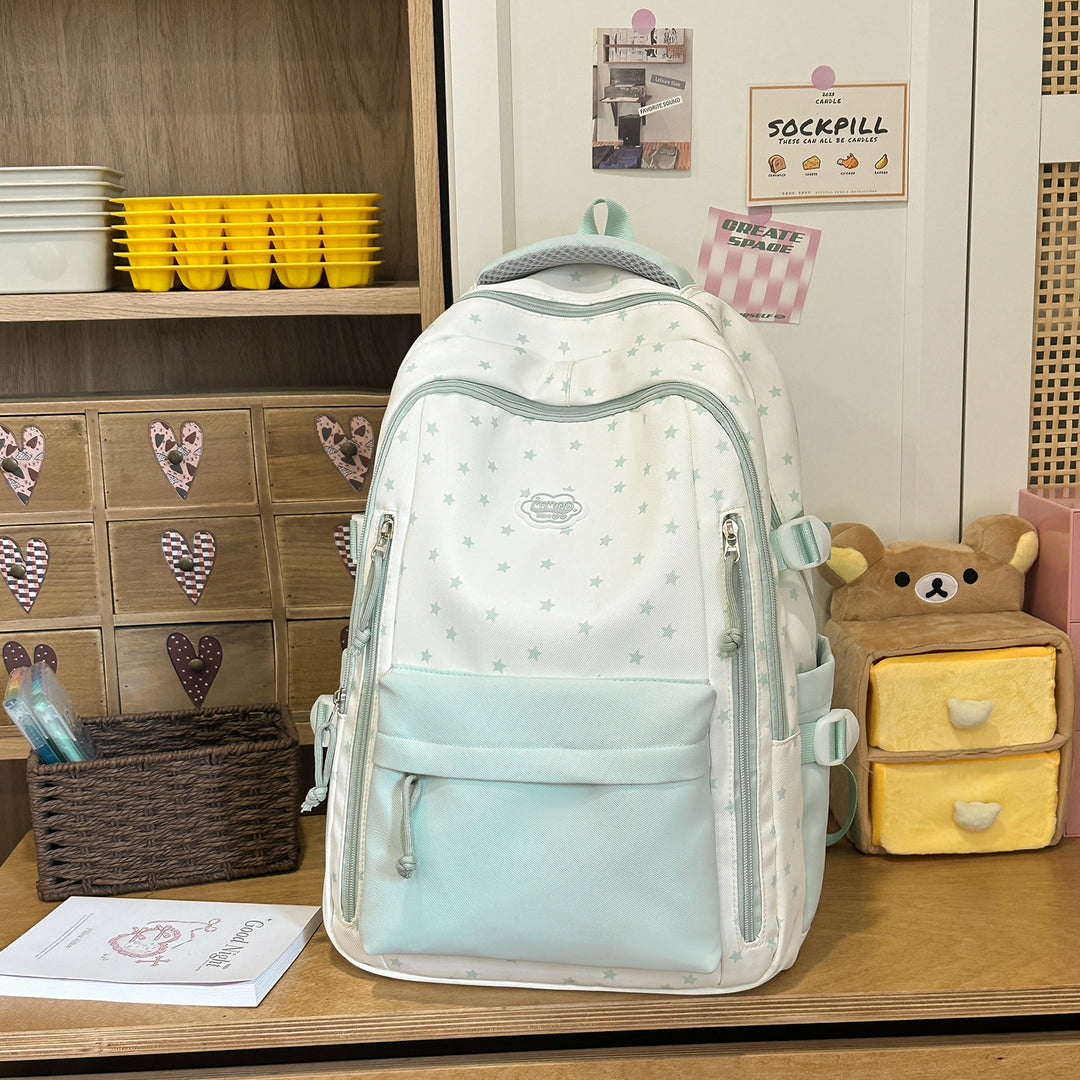 Creative Star-Printed Casual Backpack Kalsten