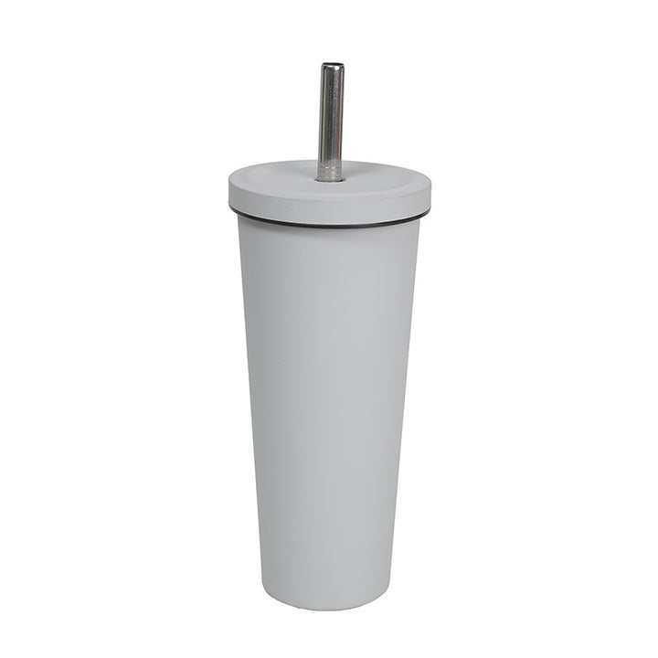 Unisex To-Go drinking mug with strong insulation and stainless steel straw Kalsten