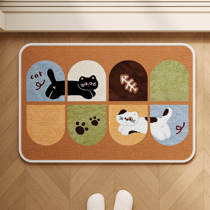 Playful Pet-Themed Area Rug Kalsten