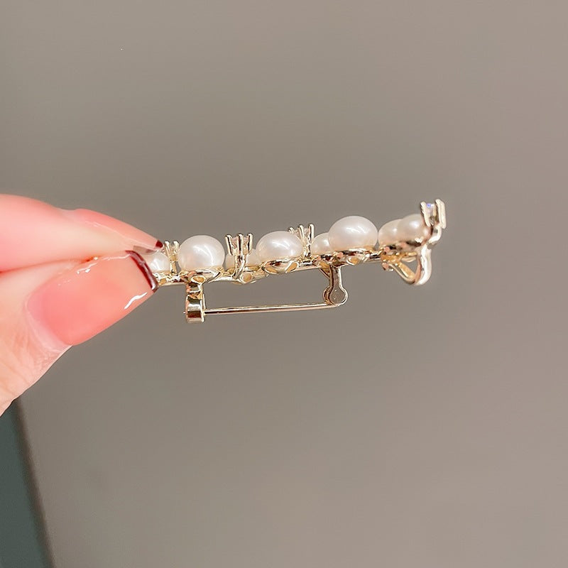 Elegant pearl earrings Kalsten
