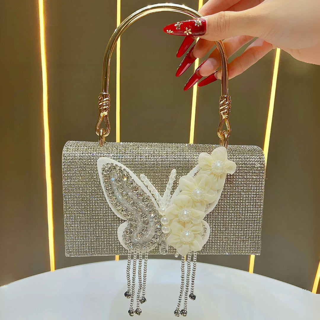 Decorative Butterfly Clutch