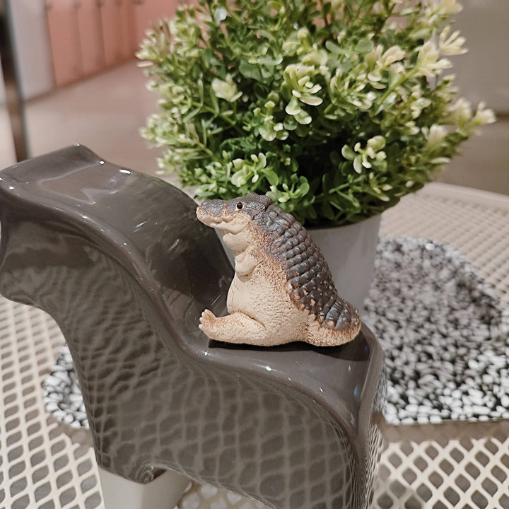 Decorative Crocodile Figurine Kalsten