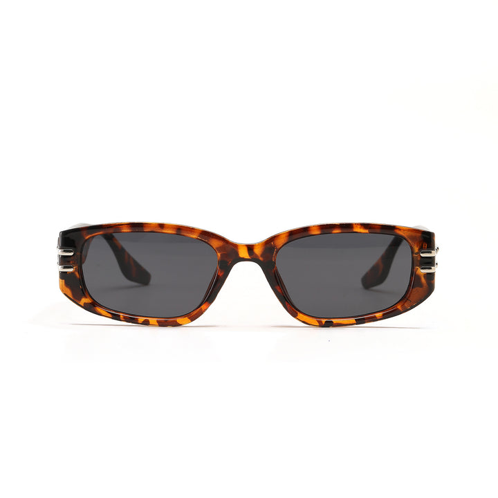 Women's fashionable rectangular sunglasses with elegant metal accents Kalsten