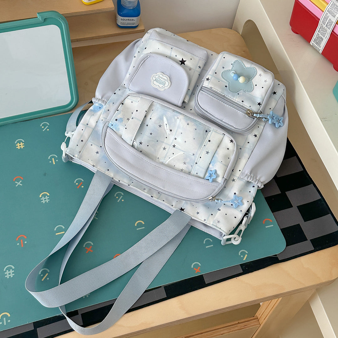 Cute Illustrated Character Backpack Kalsten