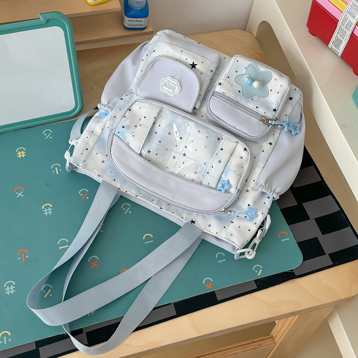 Cute Illustrated Character Backpack Kalsten