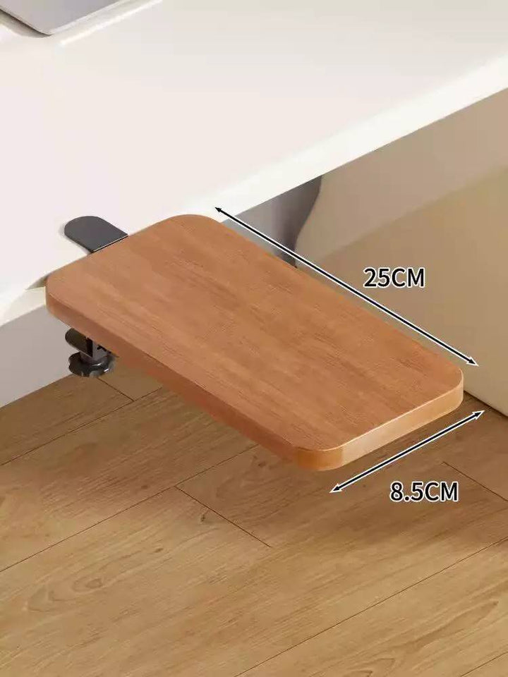 Long Under-Desk Pull-Out Sliding Keyboard and Work Surface Shelf