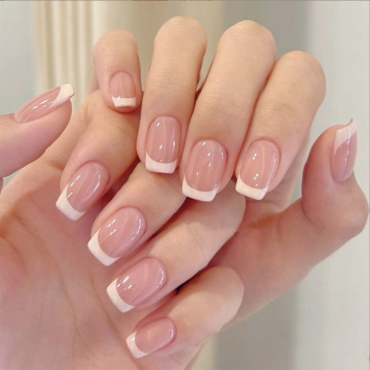 Premium Glossy Press-On Nails Set