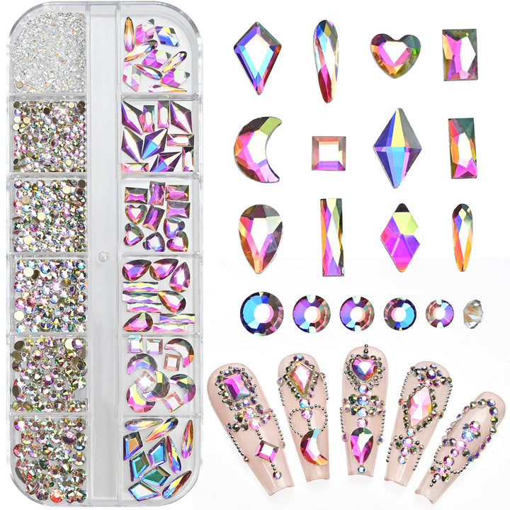 Premium Nail Art Rhinestone Collection