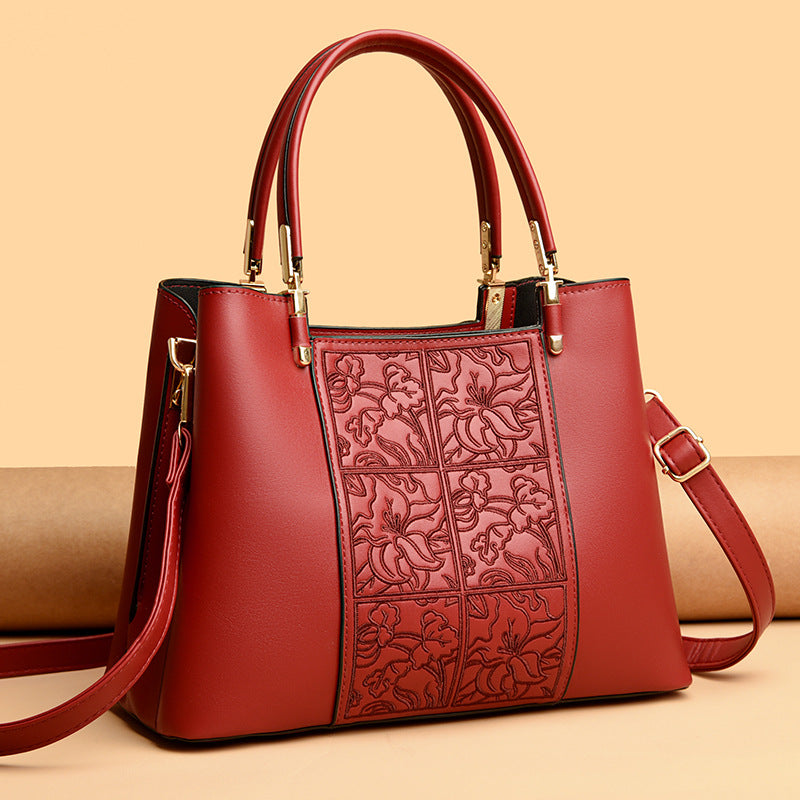 Elegant Embroidered Handbag Kalsten
