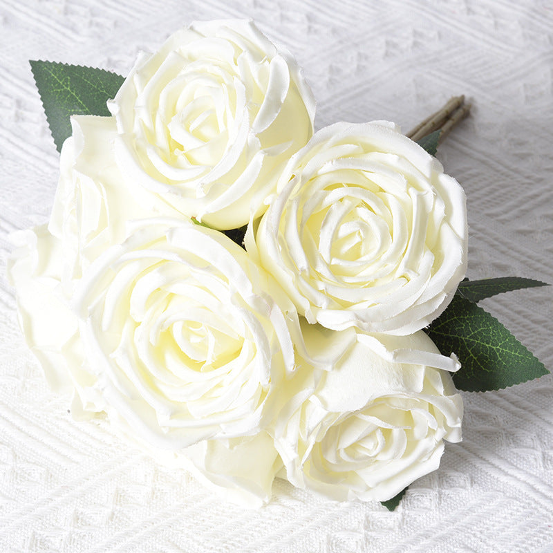 Decorative Faux Rose Bouquet