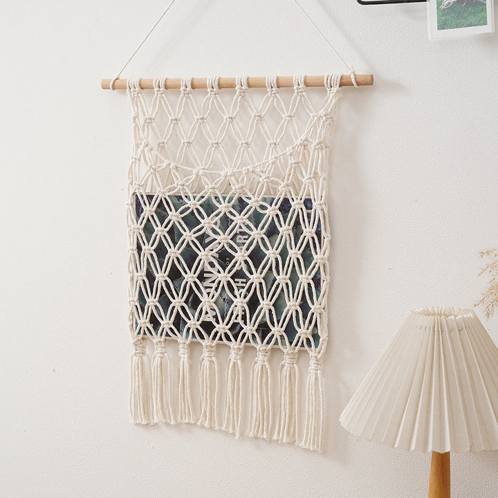 Bohemian Macrame Wall Hanging with Fringes Kalsten
