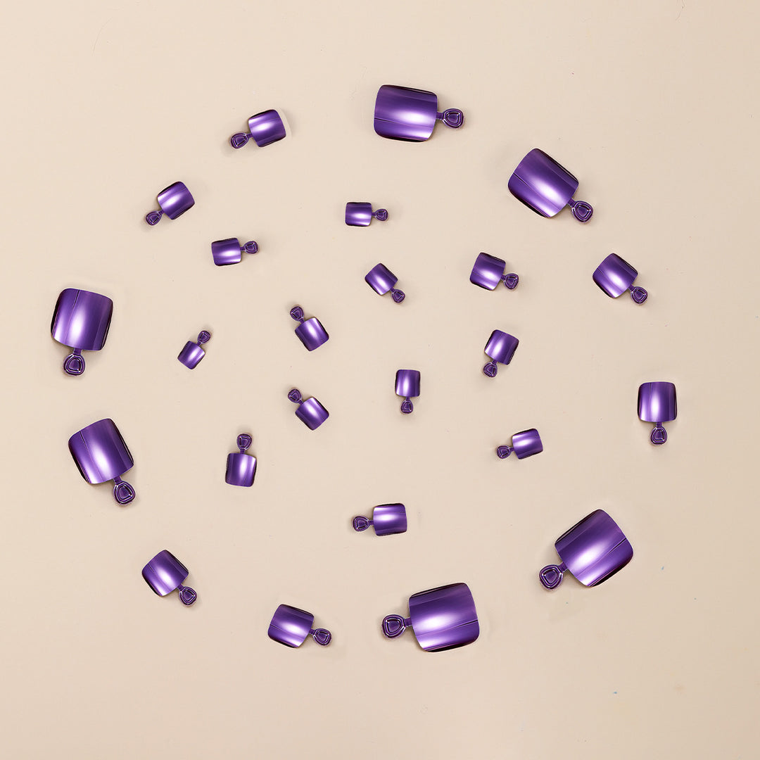 Glossy Gel Toenail Art Extensions Kalsten