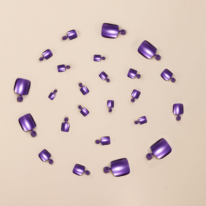 Glossy Gel Toenail Art Extensions Kalsten