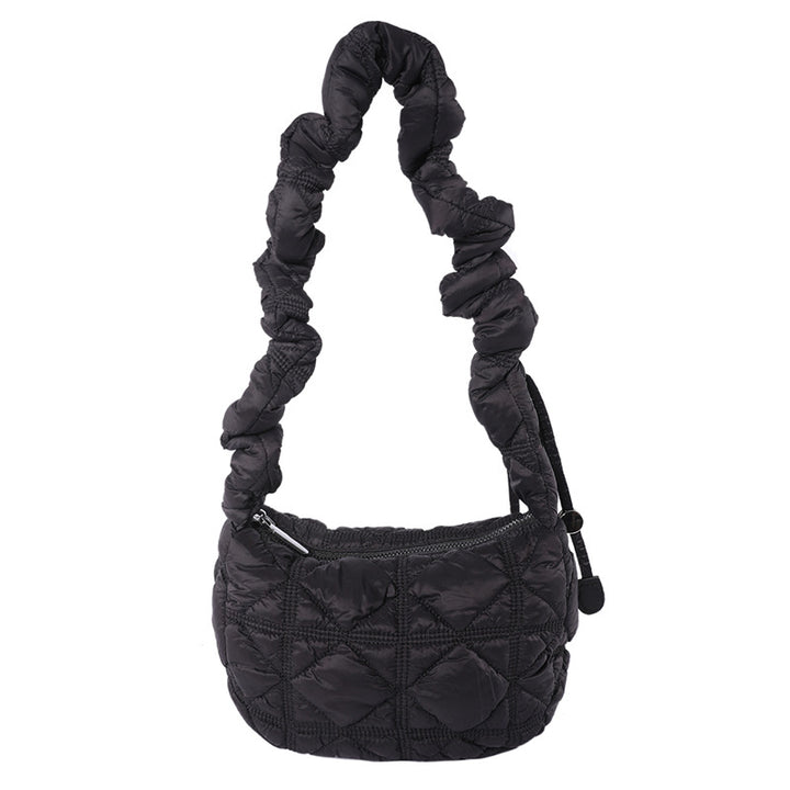 Quilted Slouchy Shoulder Bag