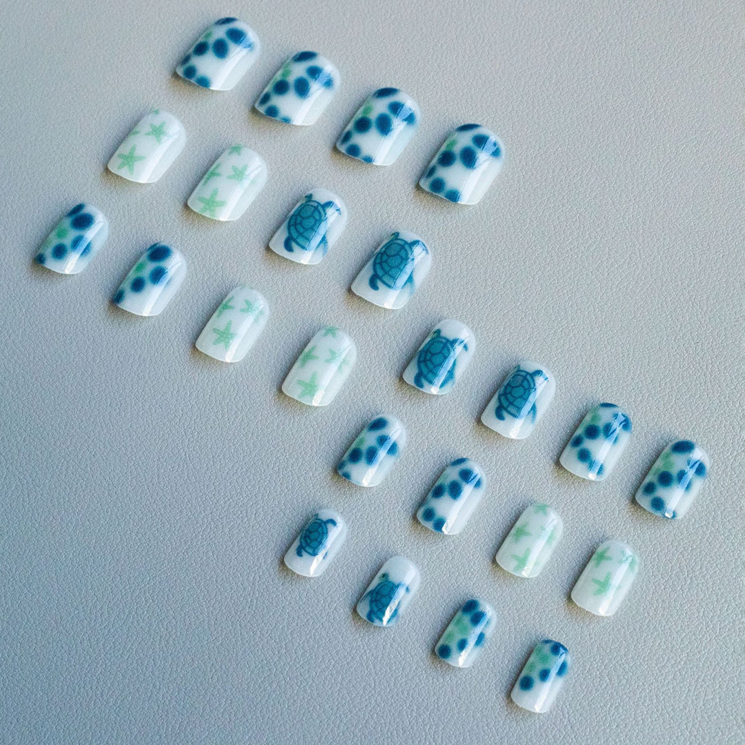 Themed Ocean-Inspired Nail Art Kit