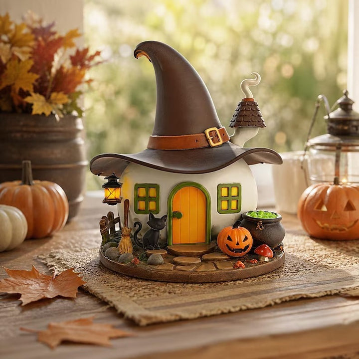 Whimsical Witch Hat House Decoration Kalsten
