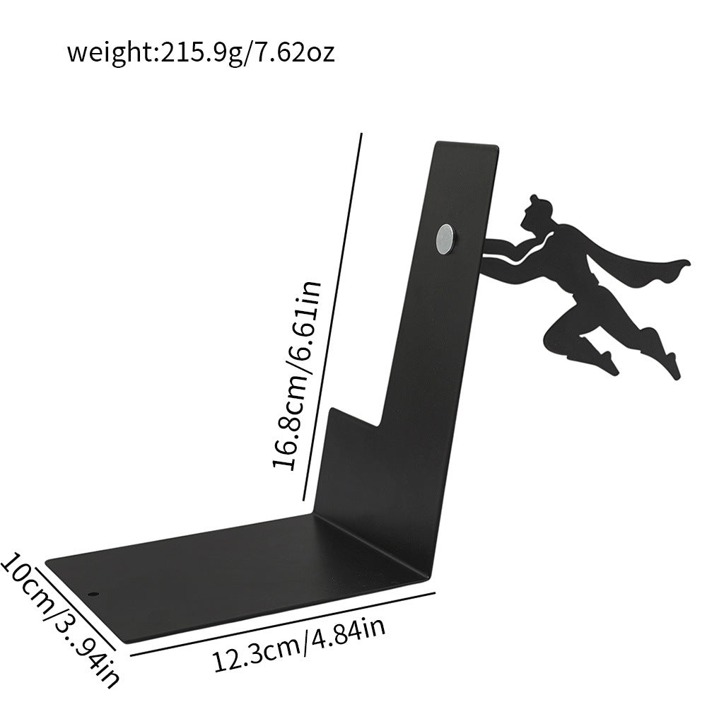 Superhero-Themed Bookend