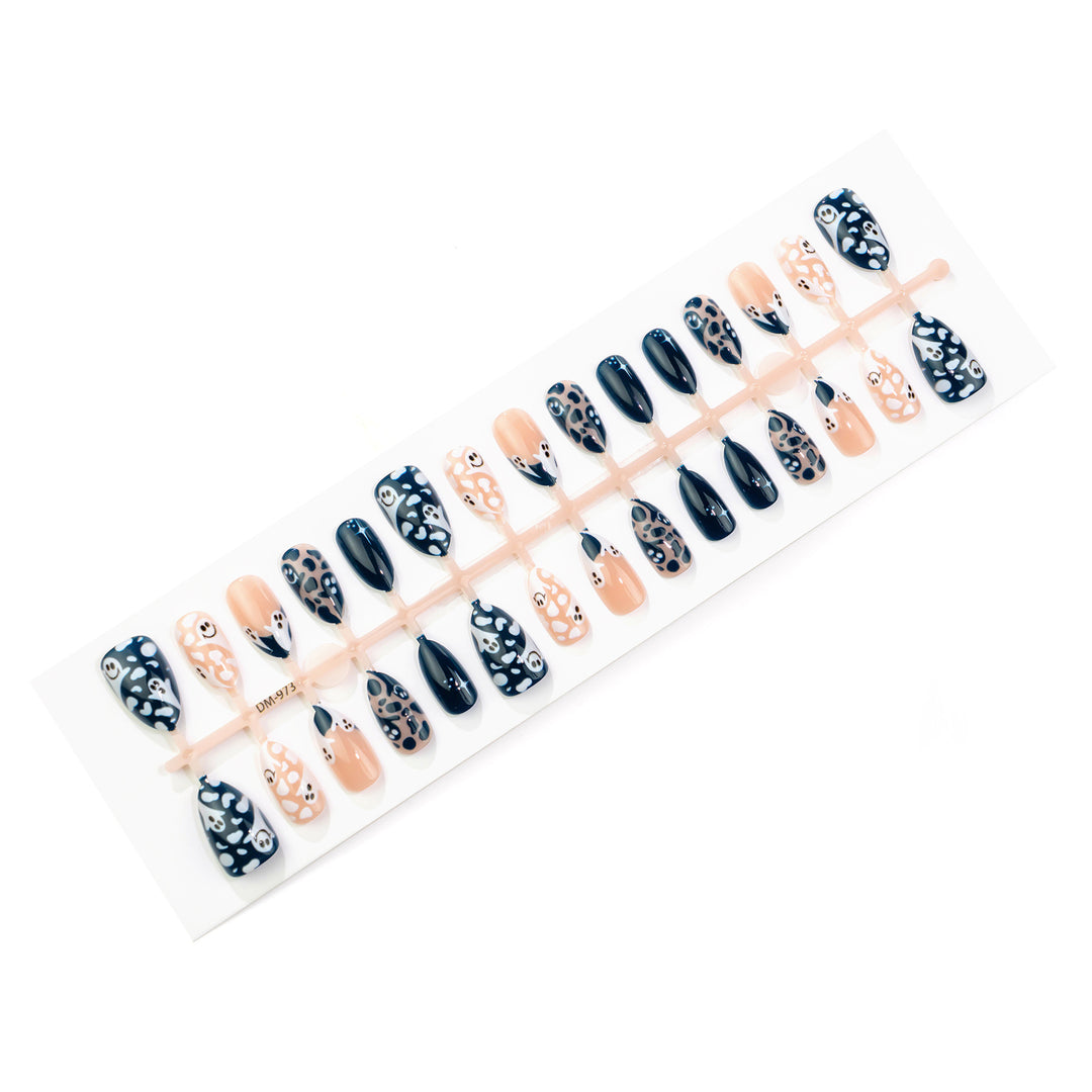 Halloween-Themed Decorative Press-On Nails