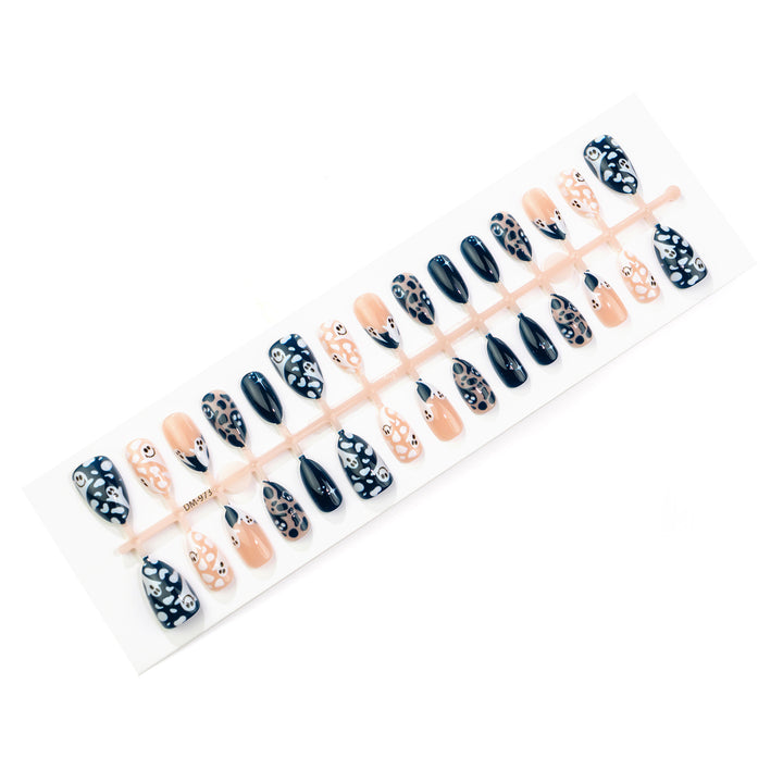 Halloween-Themed Decorative Press-On Nails