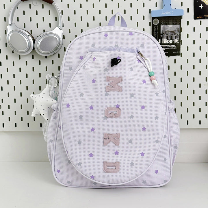 Star-Patterned Casual School Backpack Kalsten